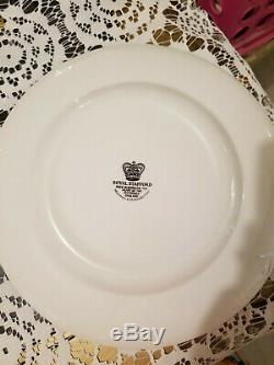 Royal Stafford Christmas Plates, set of four, Made in Burslem, England
