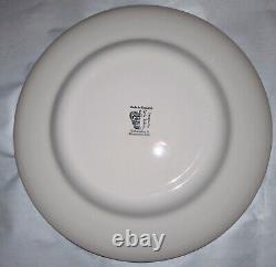 Royal Stafford Joyeux Noel Plate Set x7 Xmas 3 Dinner & 4 Salad Carly Dodsley A+