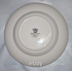 Royal Stafford Joyeux Noel Plate Set x7 Xmas 3 Dinner & 4 Salad Carly Dodsley A+