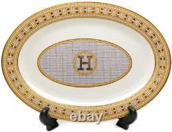 Royalty Porcelain 44-pc Dinner Set, Mosaic, 24K Gold Plated Bone China Porcelain