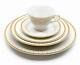 Royalty Porcelain Vintage Antique 20-pc Dinnerware Set'anna Gold