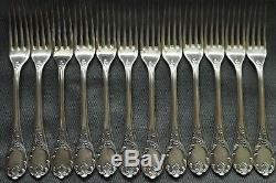 SET Christofle MARLY Silver-plate Table Dinner Forks Spoons Knives Ladle FRANCE