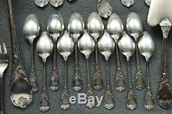 SET Christofle MARLY Silver-plate Table Dinner Forks Spoons Knives Ladle FRANCE