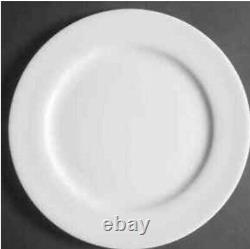 SET OF 17 APILCO France TUILERIES Porcelain Dinner Plates 11 3/4 ALL WHITE