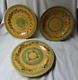 Set Of 3 Dinner Plate 11.5 French Pottery Terre E Provence Hand Painted France