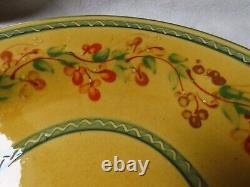 SET OF 3 DINNER PLATE 11.5 French Pottery Terre e Provence Hand Painted France