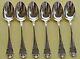 Set Of 6 Christofle Marly Silver-plate Table Dinner Spoons France Vgc 8 1/8