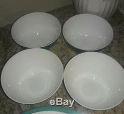Set 12 Lenox Simply Fine Chirp Place Setting Plate dinner salad bowl