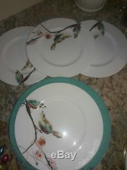 Set 12 Lenox Simply Fine Chirp Place Setting Plate dinner salad bowl