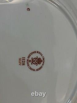 Set Of 12 Royal Crown Derby Old Imari 10 3/8 Dinner Plates 1st Quality MINT