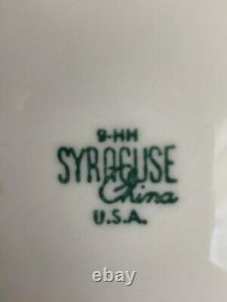 Set Of 4 Greenbrier Resort Dorothy Draper Syracuse Dinner Plates 10 1/4