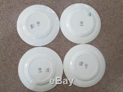 Set Of 4 Spode Woodland Horses Dinner Plates All New Price Reduced