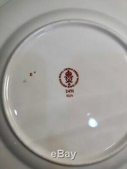 Set Of 6 Royal Crown Derby Traditional Imari 10.5 Dinner Plates ALL 1ST QUALITY