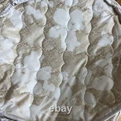 Set Of 8 Vtg 7-3/4 Dinner Plate Rose Peony by Mikasa In Beautiful Case