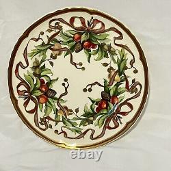 Set Of Four Tiffany & Co Garland 10 1/2 Dinner Plates Fast Shipping