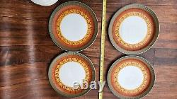 Set Western Cream Stoneware Japan Galaxy #8007 Dinner Plates Retro Vitnage Rare