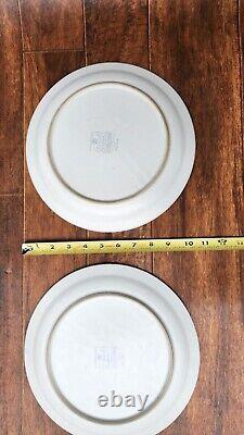 Set Western Cream Stoneware Japan Galaxy #8007 Dinner Plates Retro Vitnage Rare