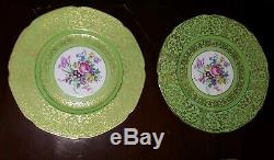 Set of 12 Hutschenreuther Bavarian Selb Bavaria China Dinner Plates Outstanding