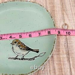 Set of 12 Spectrum Inhomestylez Spring Bird Dinner Plate+Salad Plate+Bowls New