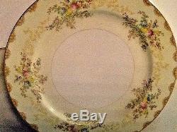 Set of 12 dinner plates by Meito China, hand painted