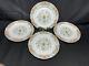 Set Of 4 Gien France Au Sainfoin France Dinner Plates 10 3/8