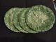 Set Of 4 Italy Made Leaf Cabbage Plates