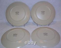 Set of 4 Mikasa Indian Feast ARROWHEAD Dinner Plates 10-5/8 Rare HTF