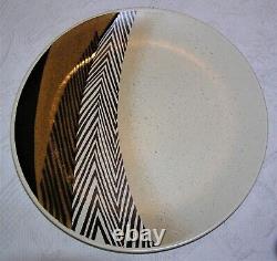 Set of 4 Mikasa Indian Feast ARROWHEAD Dinner Plates 10-5/8 Rare HTF