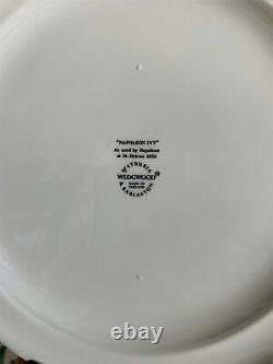 Set of 4 Wedgwood NAPOLEON IVY Dinner Plates Made in England
