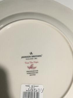 Set of 6 JOHNSON BROTHERS TWAS THE NIGHT BEFORE CHRISTMAS Dinner Plates NEW