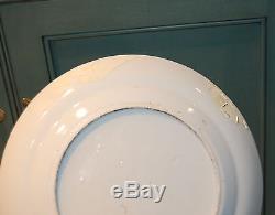 Set of 7 Chinese Export Porcelain Famille Rose Dinner Plates 19th Century