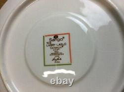 Set of 7 Vintage SANGO Korea 1986 Larry Leslo Collection MAUI #7001 Oval Plates