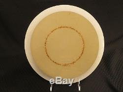 Set of 8 Bennington Potteries AGATE WHITE 10.5 Dinner Plates #1669