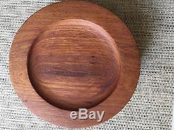 Set of 8 Teak Chargers made in Thailand