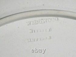 Set of 8 Wedgwood Etruria 9-3/4 Cobalt Blue Dip Jasperware Dinner Plates c. 1900