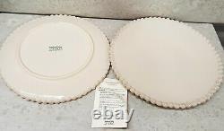 Southern Living Villa Dinner plates willow house set of 2 NEW