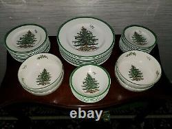 Spode Christmas Tree Dinnerware Set, Service for 12 (46 Pieces)