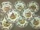 Spode Woodland Set Of 8 Dinner Plates- Pheasants, Red Fox, Mallard And More