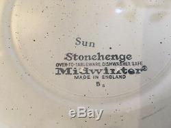 Stonehenge Sun Midwinter England Set of 72 piece Dinner & Salad Plates & Bowls+