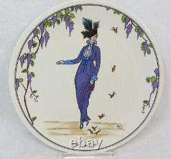 Stunning Villeroy & Boch Design 1900 Dinner Plates in Orig. Box Set of 6 Plates