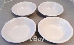 Tommy Bahama White Melamine Dinnerware Set Dinner Salad Plates Bowls Platter