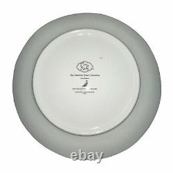 Tracy Porter The Artesian Road Collection Hand Painted Set 7 12 Dinner Plates