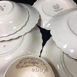Trojan Sebring Toledo Delight Sand 22K Gold Set of 93 Plates Bowls Platters Cups