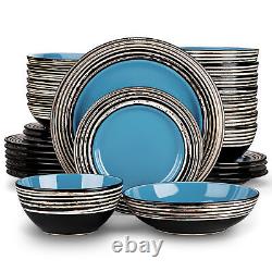 Vancasso ARBRE Dinnerware Set 32 Piece Stoneware Plates Set Bowl Service for 8