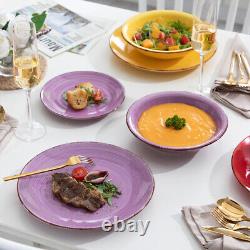 Vancasso BONITA Dinnerware Set Multicolor Serving Plates Dishes Bowls Stoneware