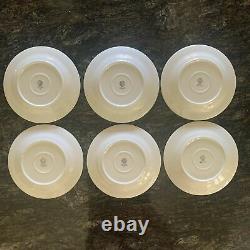 Vietri Italy TOPIARY Dinner Plate 10 SET OF 6 EXCELLENT CONDITION Retired