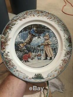 Villeroy & Boch Set Of 4 Dinner Plates Foxwood Tales New Withprice Tags
