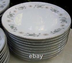 Vintage 1961+ NORITAKE Japan 6214 WELLESLEY 50pc Porcelain Dinner Set -Australia
