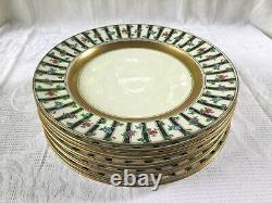 Vintage Booths Of England 10 Piece Dinner Plate Set