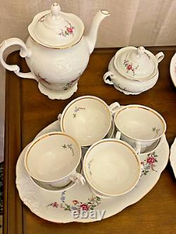 Vintage Royal Kent Rose Collection China, Made in Poland (set of 41) BNT939